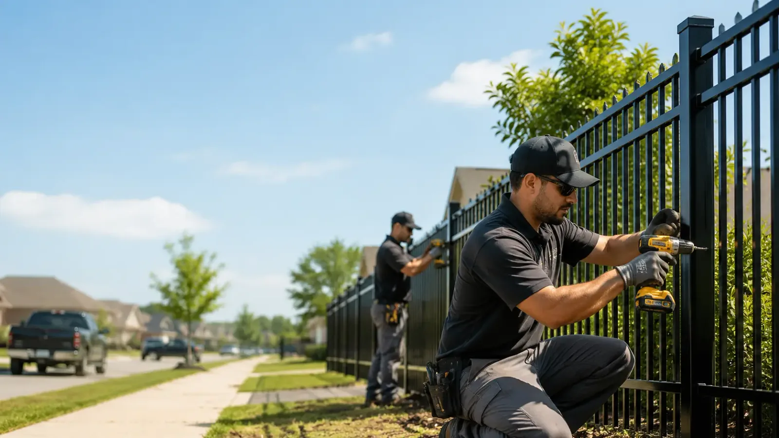 Metal Fence Installation in Astoria, IL